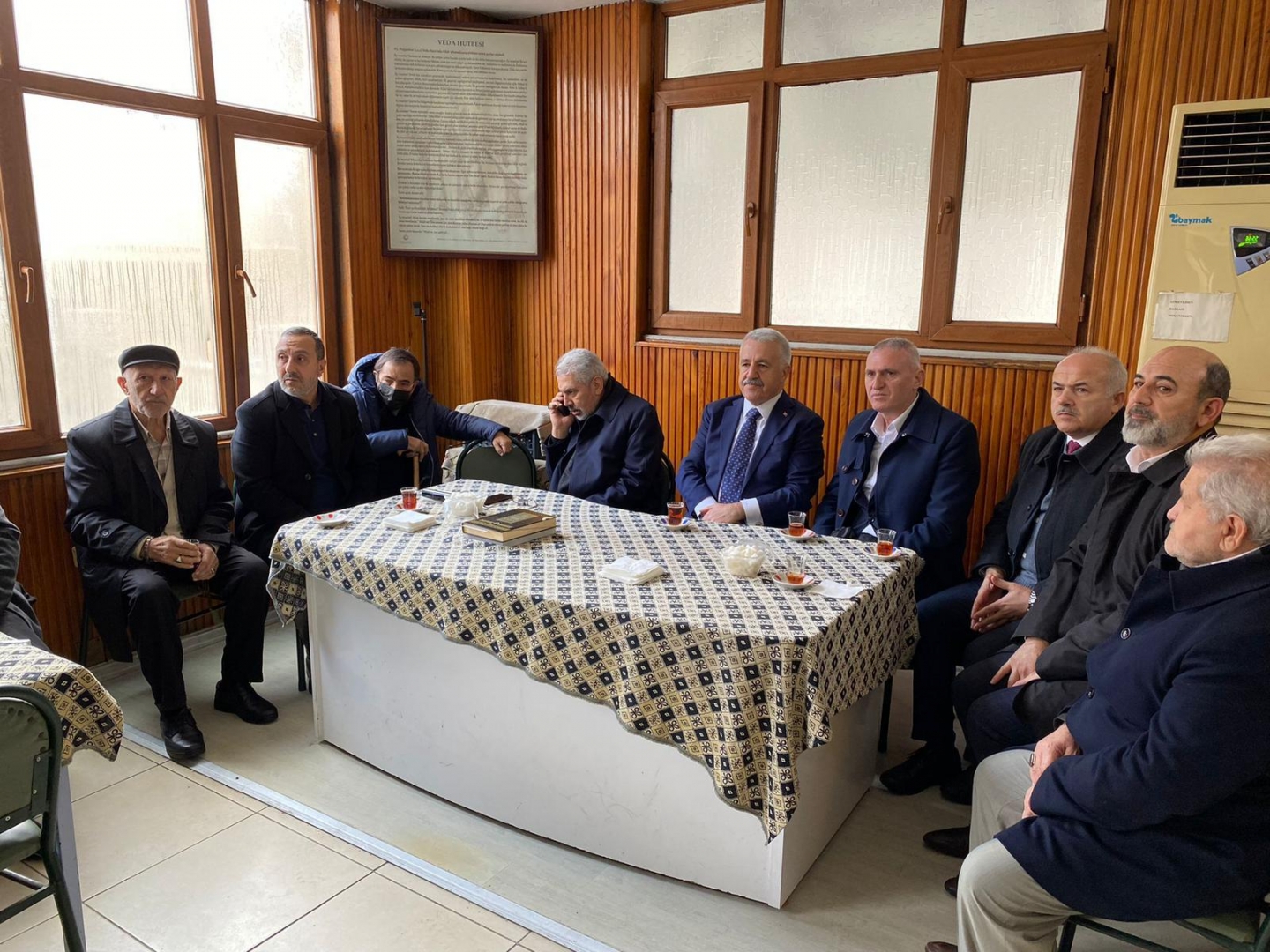 25.01.2023 Yeşilova Mehdiye Azeri Camii Yönetiminden Hacı Paşa Topkaya’nın Vefatı Dolayısıyla Taziye Ziyaretimiz