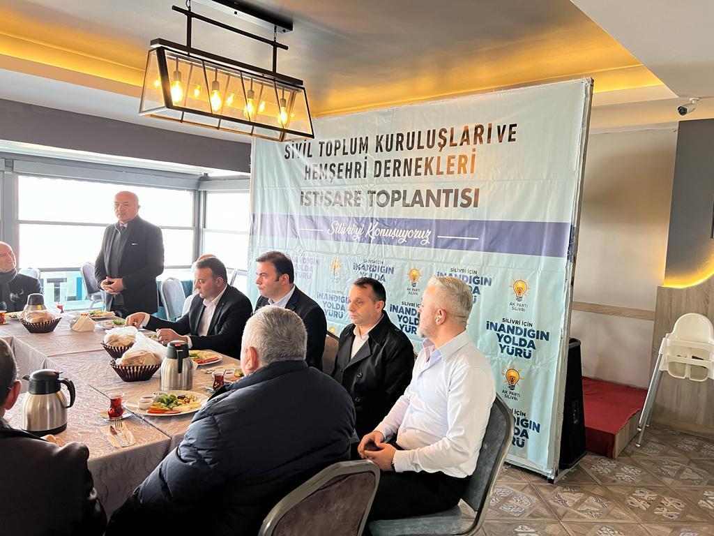 29.01.2022 AK PARTİ SİLİVRİ İLÇE BAŞKANLIĞI STHİB TOPLANTISI